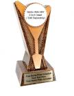 7 1/2" Rock Star Award with 2" Holder Trophy Resin