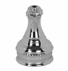 3 1/2" Silver Stem Trophy Riser