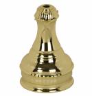 4 3/4" Gold Stem Trophy Riser