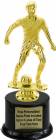 8" Male Soccer Trophy Kit with Pedestal Base