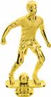 7" Male Soccer Gold Trophy Figure