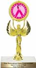 8 1/4" Pink Ribbon Awareness Trophy Kit