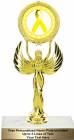 8 1/4" Yellow Ribbon Awareness Trophy Kit