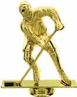 Gold 5 1/4" Male Hockey Trophy Figure