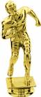 Gold 4 3/4" Football Runner Trophy Figure