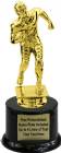 6 3/4" Football Runner Trophy Kit with Pedestal Base