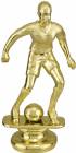 5" Female Soccer Gold Trophy Figure