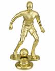 6" Female Soccer Gold Trophy Figure