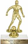 6 3/4" Female Soccer Trophy Kit