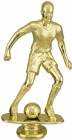 7" Female Soccer Gold Trophy Figure