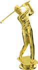 Gold 5 1/4" Male Golf Trophy Figure