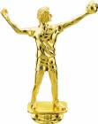 5" Male Volleyball Gold Trophy Figure