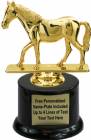 5 1/2" Quarter Horse Trophy Kit with Pedestal Base