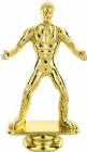 5" Wrestler Gold Trophy Figure