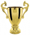 Gold 7 1/4" Plastic Trophy Cup