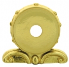 1 9/16" Gold Plastic Plaque Bracket