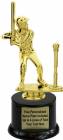 8" Male T-Ball Trophy Kit with Pedestal Base