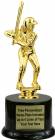 7" Female Softball Trophy Kit with Pedestal Base