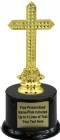 7" Cross Trophy Kit with Pedestal Base