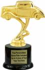 6" Street Rod Car Trophy Kit with Pedestal Base