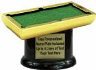 4 1/4" Pool Table Trophy Kit with Pedestal Base