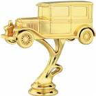 4 1/4" Antique Car Gold Trophy Figure