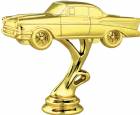 3 3/4" Classic Car Gold Trophy Figure