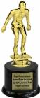 7" Male Swimmer Trophy Kit with Pedestal Base