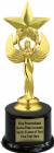 7 1/2" Victory with Star Trophy Kit with Pedestal Base