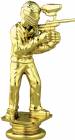 4 3/4" Paintball Gold Trophy Figure