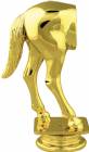 4" Horse's Rear Gold Trophy Figure