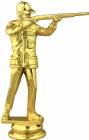 5" Trapshooter Male Gold Trophy Figure