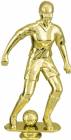 9" Female Soccer Gold Trophy Figure