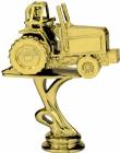 4 3/4" Power Tractor Gold Trophy Figure
