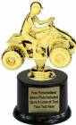 6" ATV Trophy Kit with Pedestal Base