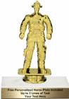 5 3/4" Fireman Trophy Kit