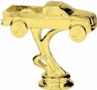 3 3/8" 4 X 4 Truck Gold Trophy Figure