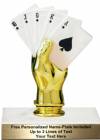 5 3/4" Color Poker Hand Trophy Kit