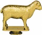 3" Sheep Gold Trophy Figure