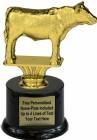 5 1/2" Angus Steer Trophy Kit with Pedestal Base