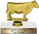 4 1/4" Hereford Cow Trophy Kit