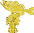 Gold 4" Bass Fish Trophy Figure