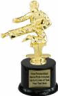 6 1/4" Male Karate Trophy Kit with Pedestal Base