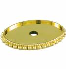 2" x 3" Gold Oval Column Lid