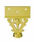 4 1/2"  Plaque Riser / Holder Gold Trophy Figure