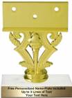 5 1/4" Plaque Riser / Holder Trophy Kit