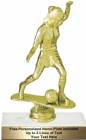6 3/4" Female Soccer Trophy Kit