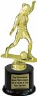 8" Female Soccer Trophy Kit with Pedestal Base