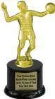 7 1/4" Male Volleyball Trophy Kit with Pedestal Base