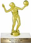 6" Female Volleyball Trophy Kit